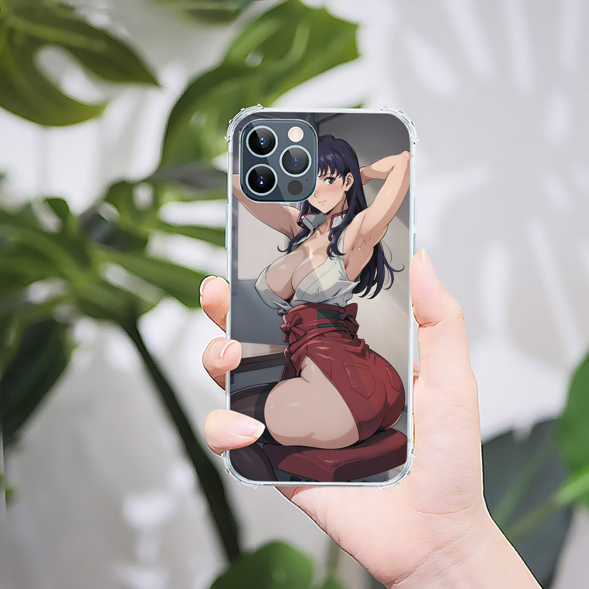 （画像用） EVA 新世紀エヴァンゲリオン 【iPhone 12シリーズ対応】透明スマホケース（クリアソフトケース）